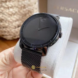 Movado Bold Black Dial Black Mesh Bracelet Watch For Men - 3600261 Buy Now By Movado