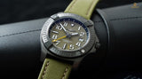 Breitling Avenger Automatic GMT 45 Night Mission Green Dial Green Nylon Strap Watch for Men - V323952A1L1X1 Buy Now By Breitling