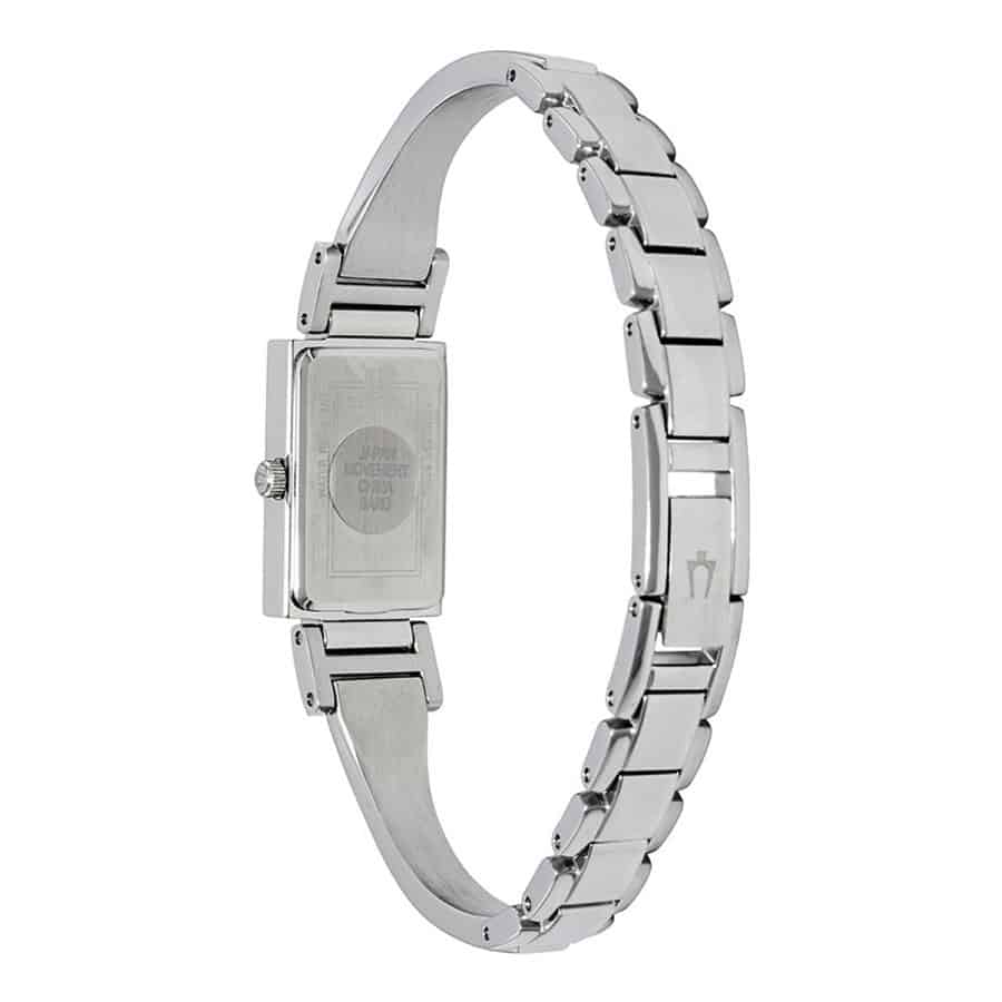 Bulova Classic Collection Black Dial Silver Steel Strap Watch for Women - 96L138 Buy Now By Bulova