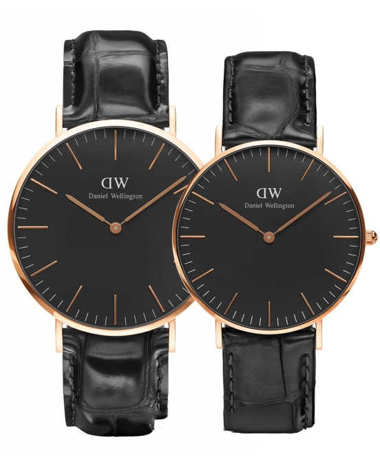 Daniel Wellington Classic Reading Black Dial Black Leather Strap Watch For Men - DW00100129 Buy Now By Daniel Wellington