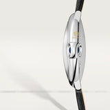 Cartier Ballon Bleu De Cartier Black Dial Black Leather Strap Watch for Men - WSBB0003 Buy Now By Cartier