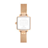 Coach Cass White Dial Rose Gold Mesh Bracelet Watch for Women - 14503698 Buy Now By Coach