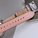 Coach Tatum White Dial Pink Leather Strap Watch For Women - 14502799 Buy Now By Coach
