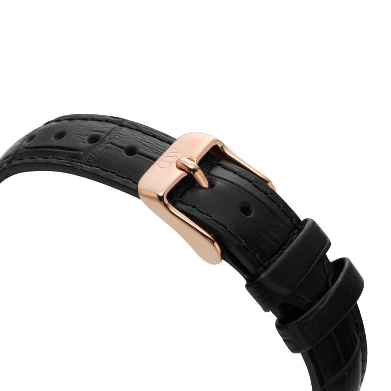 Daniel Wellington Petite Reading White Dial Black Leather Strap Watch For Women - DW00100173 Buy Now By Daniel Wellington