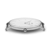 Daniel Wellington Classic Sheffield White Dial Black Leather Strap Watch For Women - DW00100053 Buy Now By Daniel Wellington