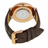 Daniel Wellington Classic York White Dial Brown Leather Strap Watch For Men - DW00100011 Buy Now By Daniel Wellington