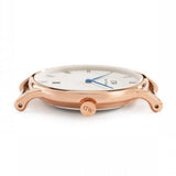 Daniel Wellington Dapper St Mawes White Dial Brown Leather Strap Watch For Women - DW00100091 Buy Now By Daniel Wellington