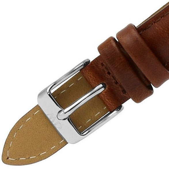 Daniel Wellington Classic Petite St Mawes White Dial Brown Leather Strap Watch For Women - DW00100187 Buy Now By Daniel Wellington