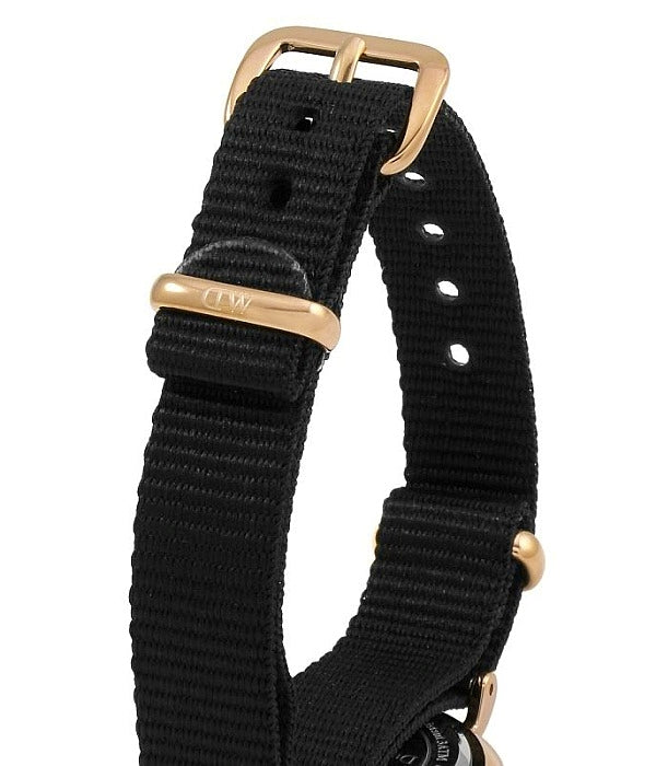 Daniel Wellington Classic Petite Cornwall White Dial Black NATO Strap Watch For Women - DW00100251 Buy Now By Daniel Wellington