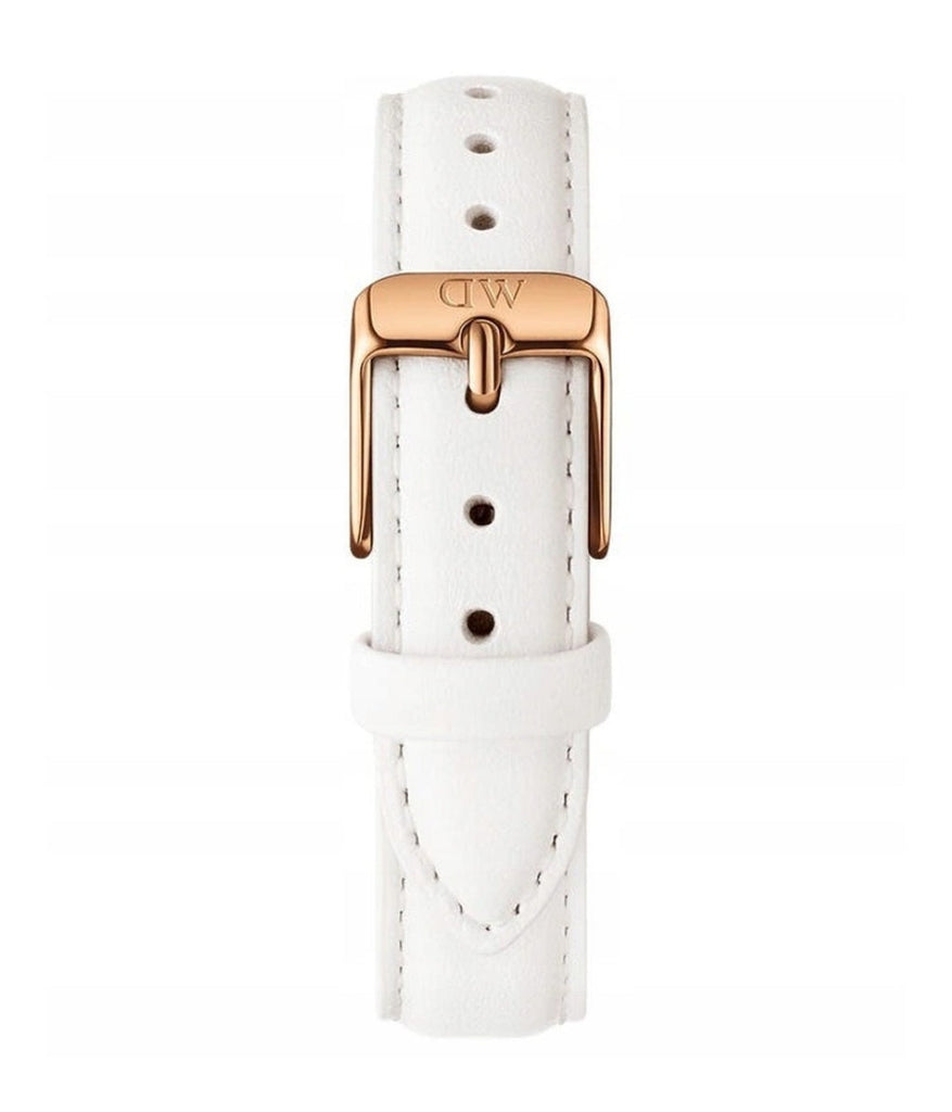 Daniel Wellington Classic Petite Bondi Black Dial White Leather Strap Watch For Women - DW00100283 Buy Now By Daniel Wellington