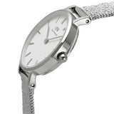 Daniel Wellington Classic Petite Sterling White Dial Silver Mesh Bracelet Watch for Women - DW00100442 Buy Now By Daniel Wellington