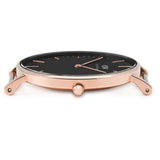 Daniel Wellington Classic Petite Reading Black Dial Black Leather Strap Watch For Women - DW00100223 Buy Now By Daniel Wellington