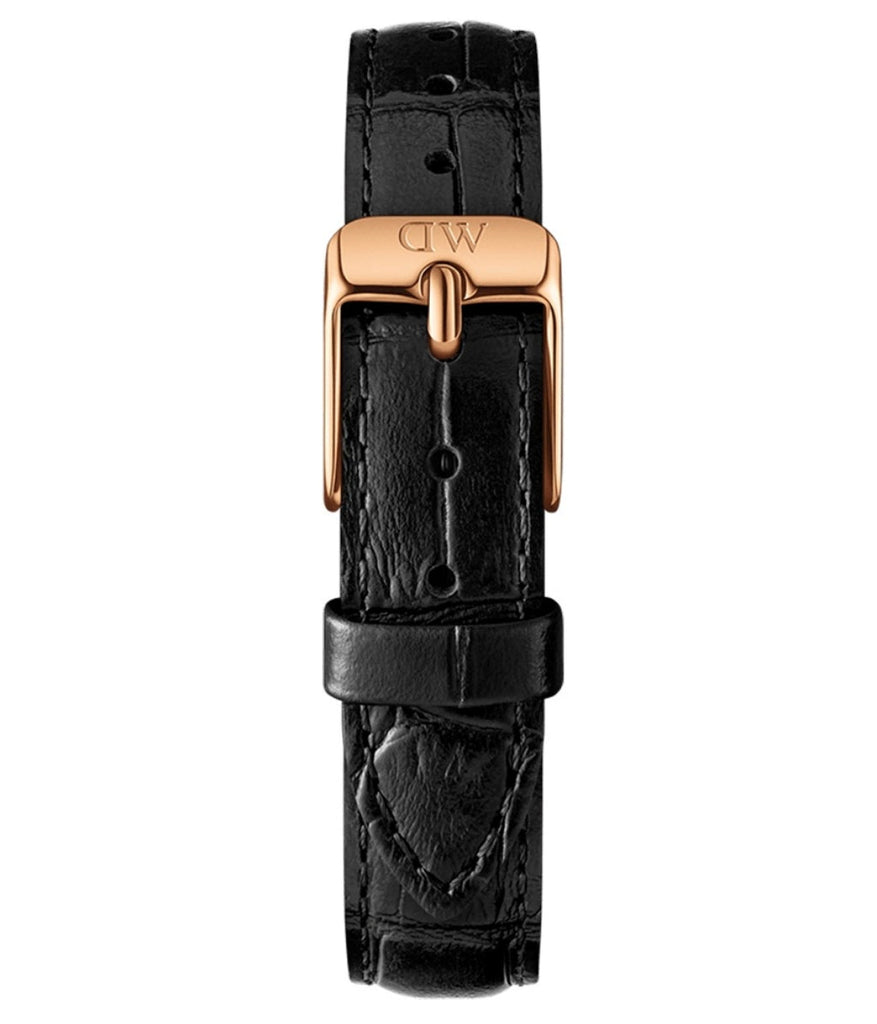 Daniel Wellington Classic Petite Reading Black Dial Black Leather Strap Watch For Women - DW00100223 Buy Now By Daniel Wellington