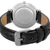 Daniel Wellington Classic Petite Sheffield Black Dial Black Leather Strap Watch For Women - DW00100236 Buy Now By Daniel Wellington