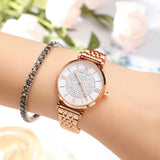 Emporio Armani T-Bar Gianni Crystal Pave Dial Rose Gold Steel Strap Watch For Women - AR11244 Buy Now By Emporio Armani