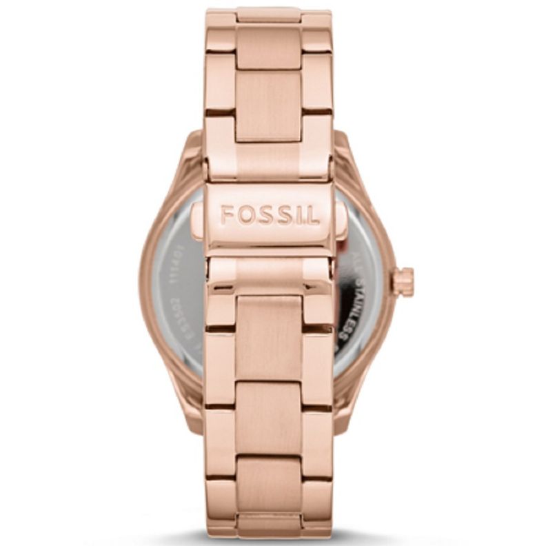 Fossil Boyfriend Multifunction Rose Gold Dial Rose Gold Steel Strap Watch for Women - ES3885 Buy Now By Fossil