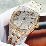 Bulova Phantom Crystal Silver Dial Two Tone Steel Strap Watch for Men - 98B323 Buy Now By Bulova