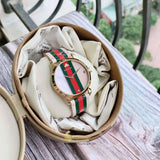 Gucci G Timeless Quartz Pink Dial Three Tone Leather Strap Watch For Women - YA1264118 Buy Now By Gucci