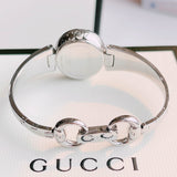 Gucci Guccissima Quartz Silver Dial Silver Steel Strap Watch For Women - YA134511 Buy Now By Gucci