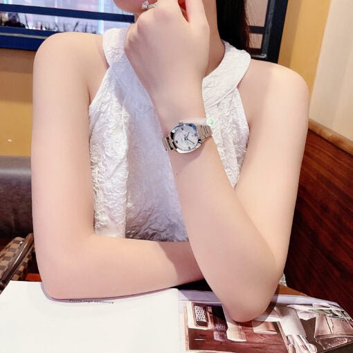 Gucci GG2570 White Dial Silver Steel Strap Watch For Women - YA142502 Buy Now By Gucci