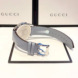 Gucci G Timeless Quartz Mother of Pearl Dial Blue Leather Strap Watch For Women - YA1264124 Buy Now By Gucci
