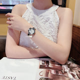 Gucci Guccissima Diamonds Mother of Pearl Dial Silver Steel Strap Watch For Women - YA134303 Buy Now By Gucci