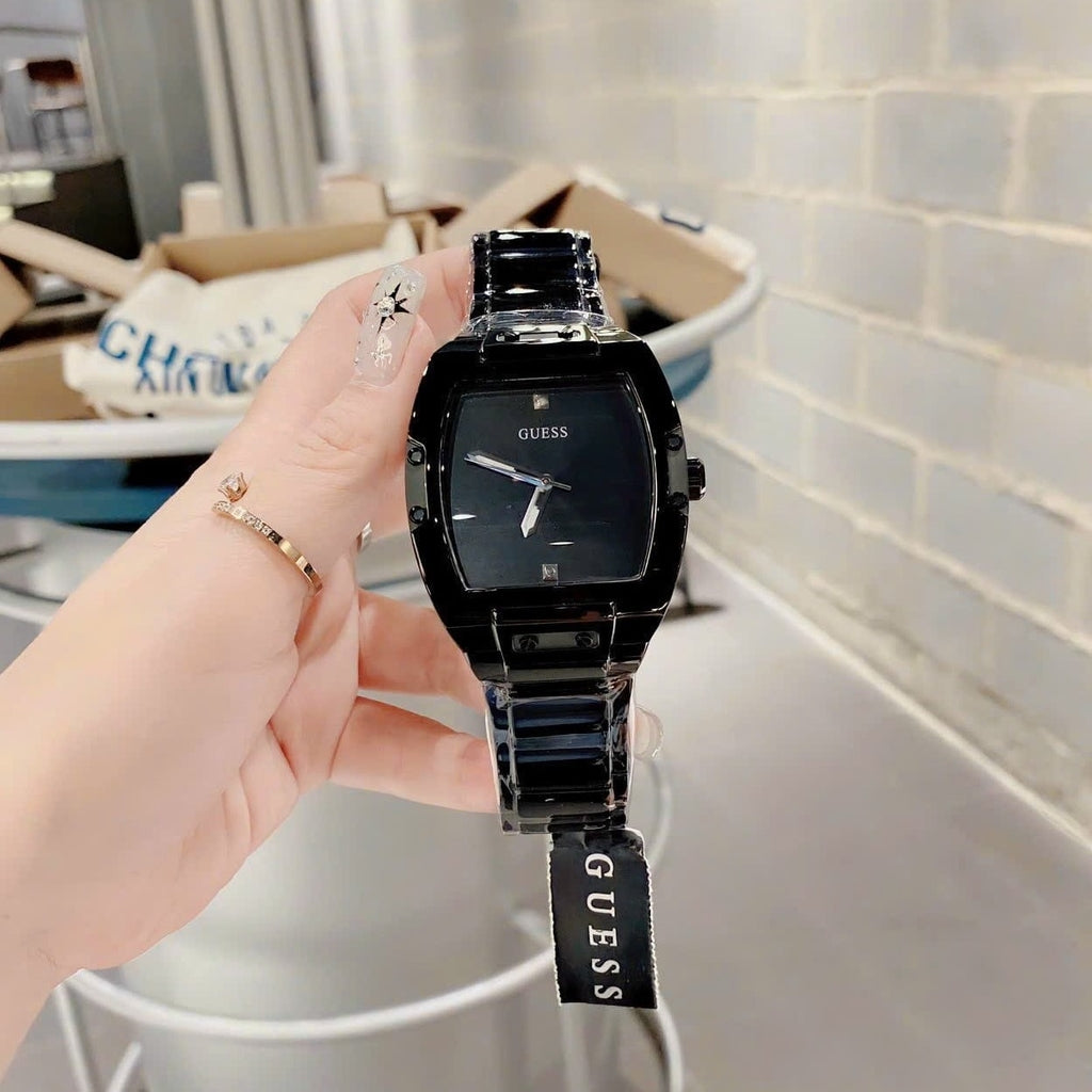 Guess Trend Black Dial Black Steel Strap Watch for Men - GW0387G3 Buy Now By Guess