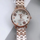 Coach Delancey White Dial Rose Gold Tone Stainless Steel Watch For Women - 14502811 Buy Now By Coach