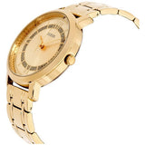 Guess Montauk Gold Dial Gold Steel Strap Watch for Women - W0933L2 Buy Now By Guess