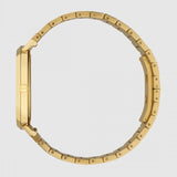 Gucci Grip Quartz Yellow Gold Dial Gold Steel Strap Unisex Watch - YA157409 Buy Now By Gucci