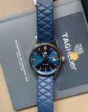 Tag Heuer Carrera Quartz Blue Dial Blue Calfskin Leather Strap Watch for Women - WAR1112.FC6391 Buy Now By Tag Heuer
