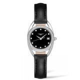 Longines Equestrian Arche Quartz Diamond Black Dial Watch for Women - L6.136.0.57.0 Buy Now By Longines