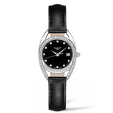 Longines Equestrian Arche Quartz Diamond Black Dial Watch for Women - L6.136.0.57.0 Buy Now By Longines