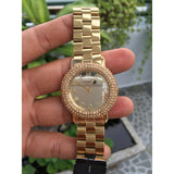 Marc Jacobs Marci Gold Dial Gold Steel Strap Watch for Women - MBM3191 Buy Now By Marc Jacobs
