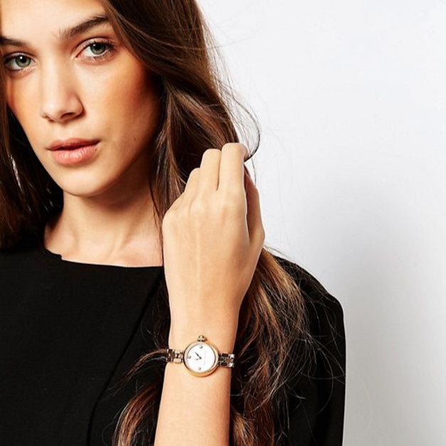 Marc Jacobs Courtney White Dial Rose Gold Steel Strap Watch for Women - MJ3458 Buy Now By Marc Jacobs