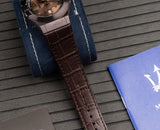 Maserati Potenza Brown Dial Brown Leather Strap Watch For Men - R8851108011 Buy Now By Maserati