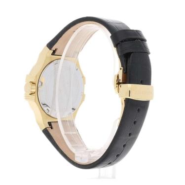 Maserati Potenza Diamonds Silver Dial Black Leather Strap Watch For Women - R8851108505 Buy Now By Maserati