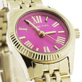 Michael Kors Lexington Quartz Pink Dial Gold Steel Strap Watch For Women - MK3270 Buy Now By Michael Kors
