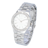 Michael Kors Lennox Three Hand Silver Dial Silver Steel Strap Watch For Women - MK7280 Buy Now By Michael Kors