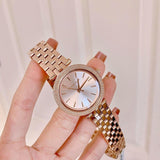 Michael Kors Darci Rose Gold Dial Rose Gold Steel Strap Watch for Women - MK3431 Buy Now By Michael Kors