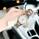 Michael Kors Lennox Three Hand Silver Dial Two Tone Steel Strap Watch For Women - MK7338 Buy Now By Michael Kors