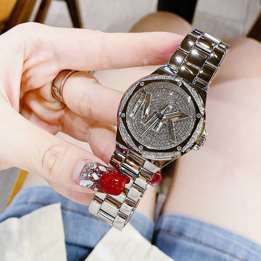 Michael Kors Lennox Quartz Silver Dial Silver Steel Strap Watch For Women - MK7234 Buy Now By Michael Kors