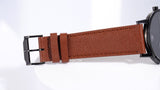 Movado Museum Classic Black Dial Brown Leather Strap Watch for Men - 0607198 Buy Now By Movado