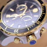 Movado Series 800 Chronograph Black Dial Two Tone Steel Strap Watch For Men - 2600146 Buy Now By Movado