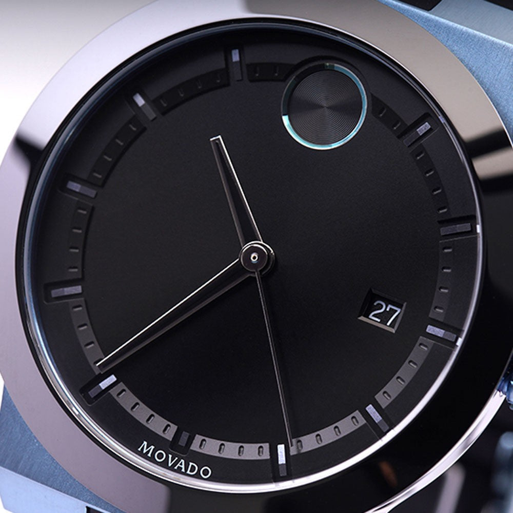 Movado Bold Fusion Black Dial Black Rubber Strap Watch for Men - 3600626 Buy Now By Movado