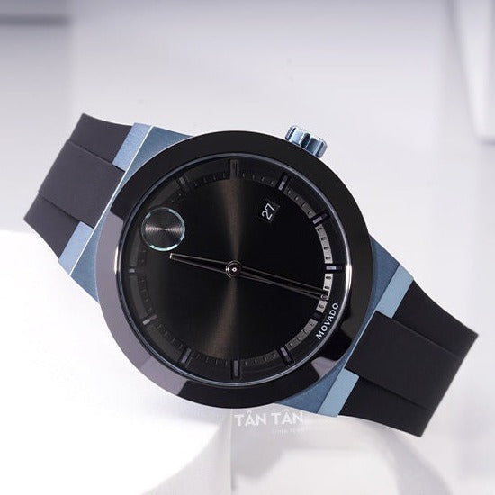 Movado Bold Fusion Black Dial Black Rubber Strap Watch for Men - 3600626 Buy Now By Movado