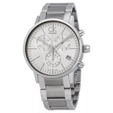 Calvin Klein Post Minimal White Dial Silver Steel Strap Watch for Men - K7627126 Buy Now By Calvin Klein