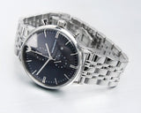 Emporio Armani Gianni Chronograph Blue Dial Silver Steel Strap Watch For Men - AR1648 Buy Now By Emporio Armani
