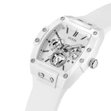 Guess Phoenix Multifunction White Dial White Rubber Strap Watch for Men - GW0203G2 Buy Now By Guess