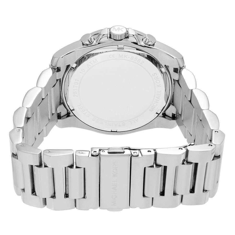Michael Kors Brecken Chronograph Silver Dial Silver Steel Strap Watch For Women - MK8562 Buy Now By Michael Kors